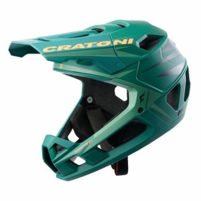 CRATONI Fullface - Шлем-перехватчик 2.0, цвет gruen