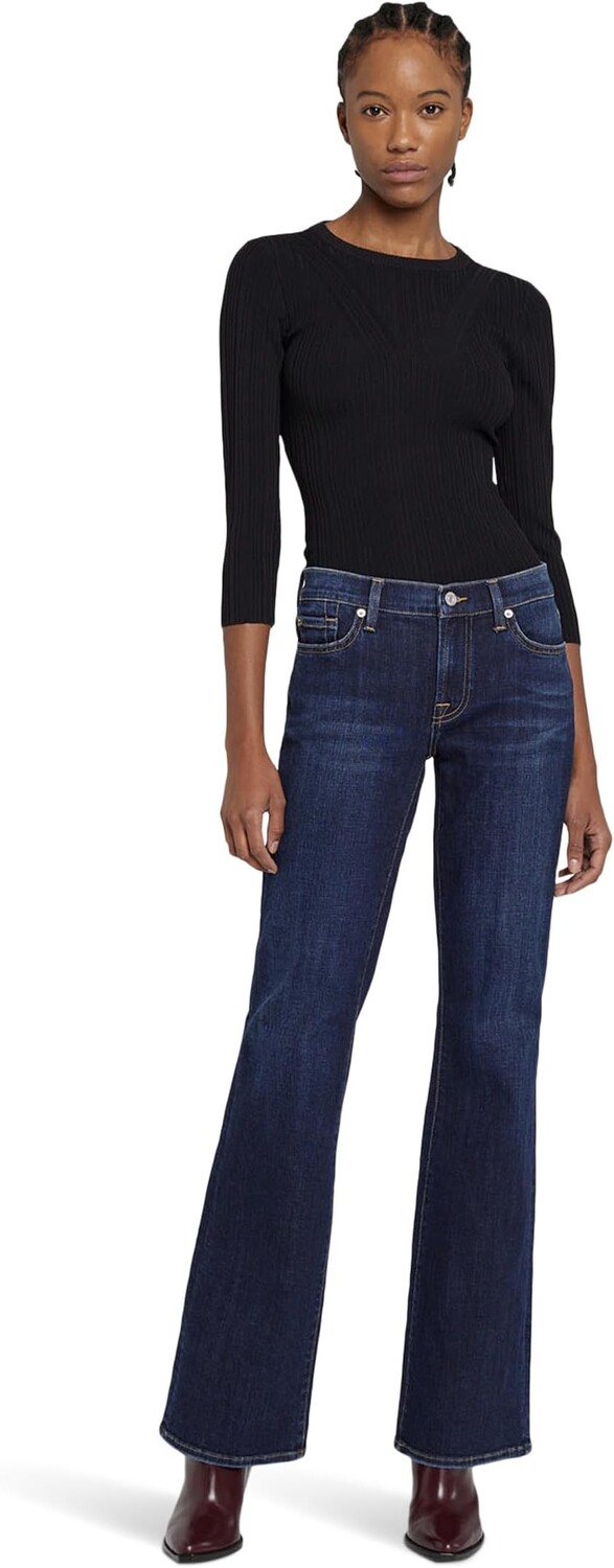 

Свитер Detail Back Rib Top 7 For All Mankind, черный