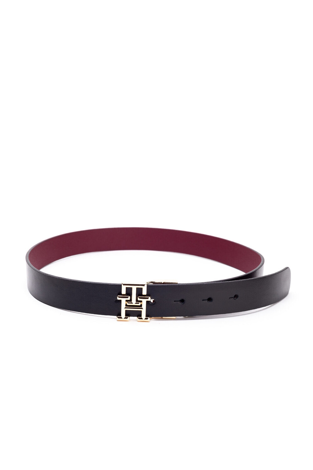 

РЕМЕНЬ ЖЕНСКИЙ, ДВУХЦВЕТНЫЙ, С ЛОГОТИПОМ Tommy Hilfiger, черный