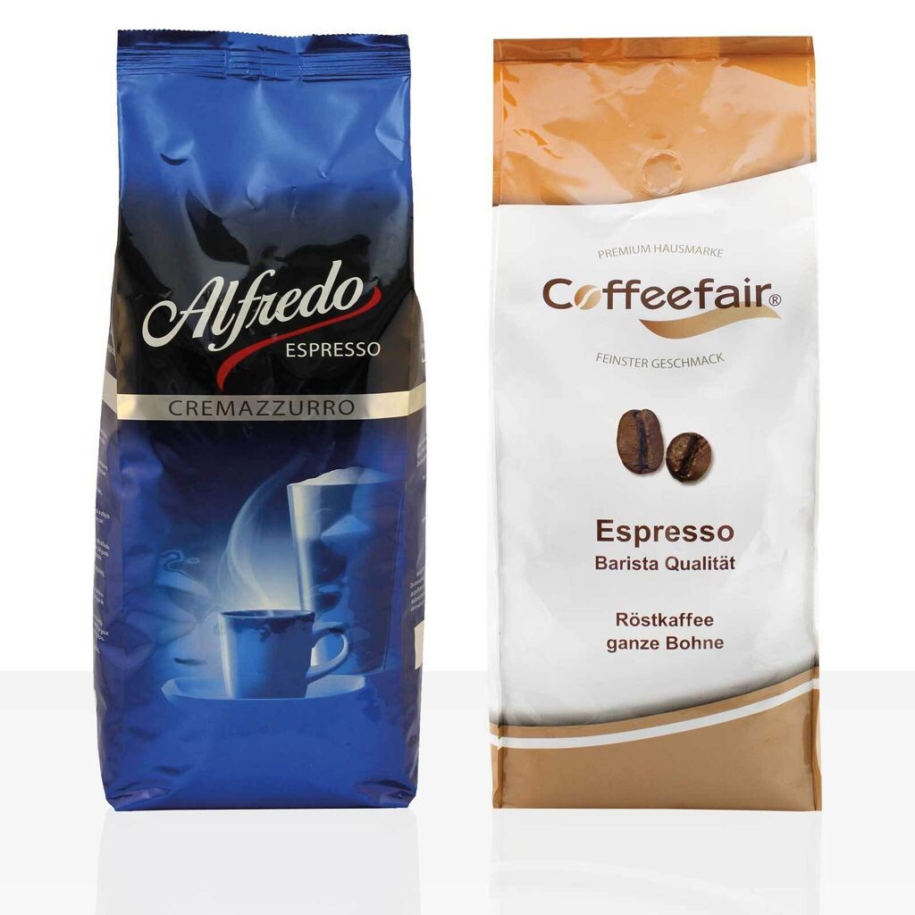 

Darboven Alfredo Espresso Cremazzurro 6 х 1 кг + Coffeefair Espresso 1 кг Coffeefair Gmbh