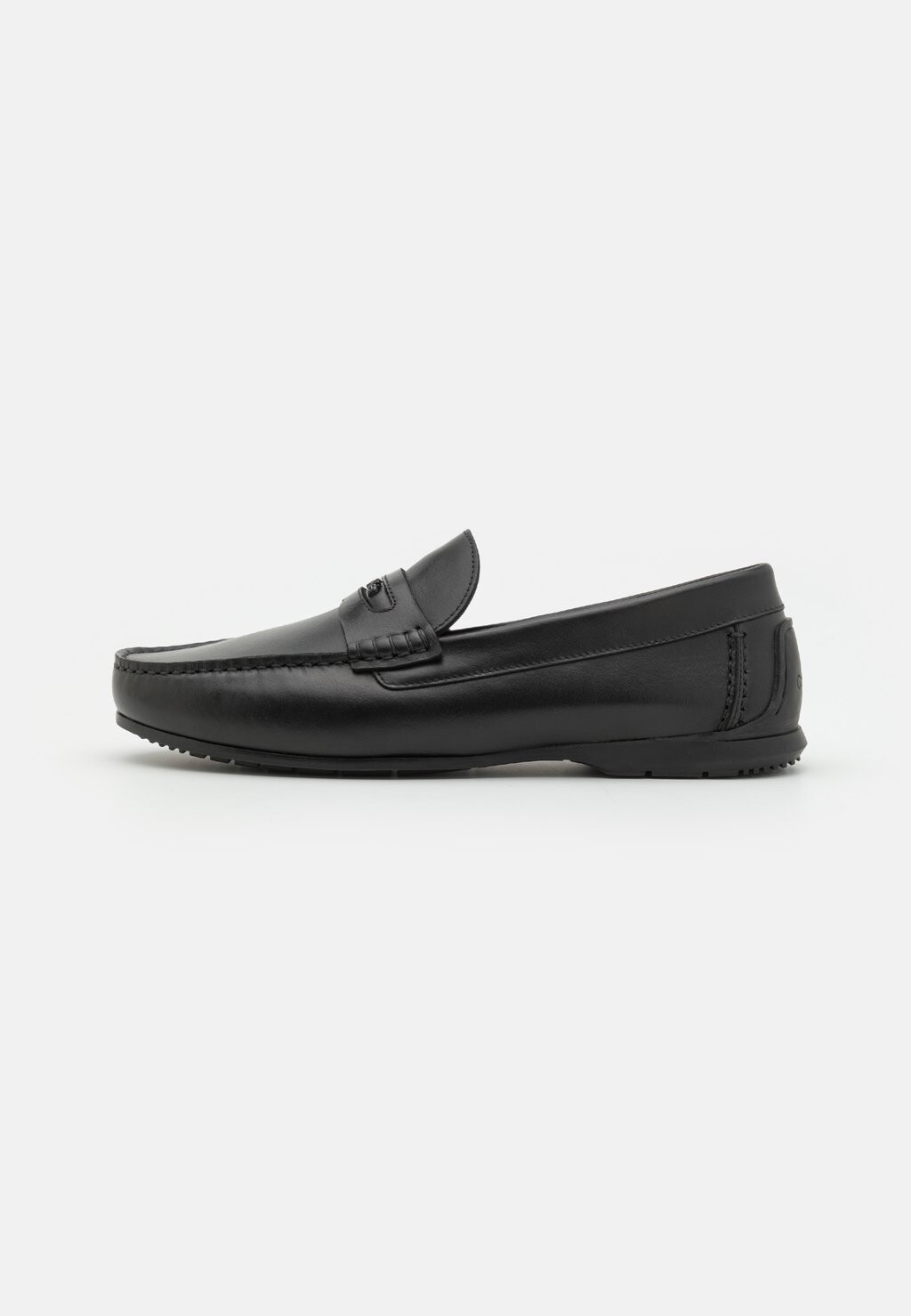 Слипоны Driver Metal Lettering Calvin Klein, черные