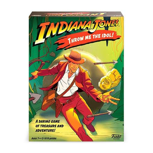 Настольная игра Funko Games: Indiana Jones Throw Me The Idol! Funko фигурка funko pop movies indiana jones dial of destiny – indiana jones 9 5 см