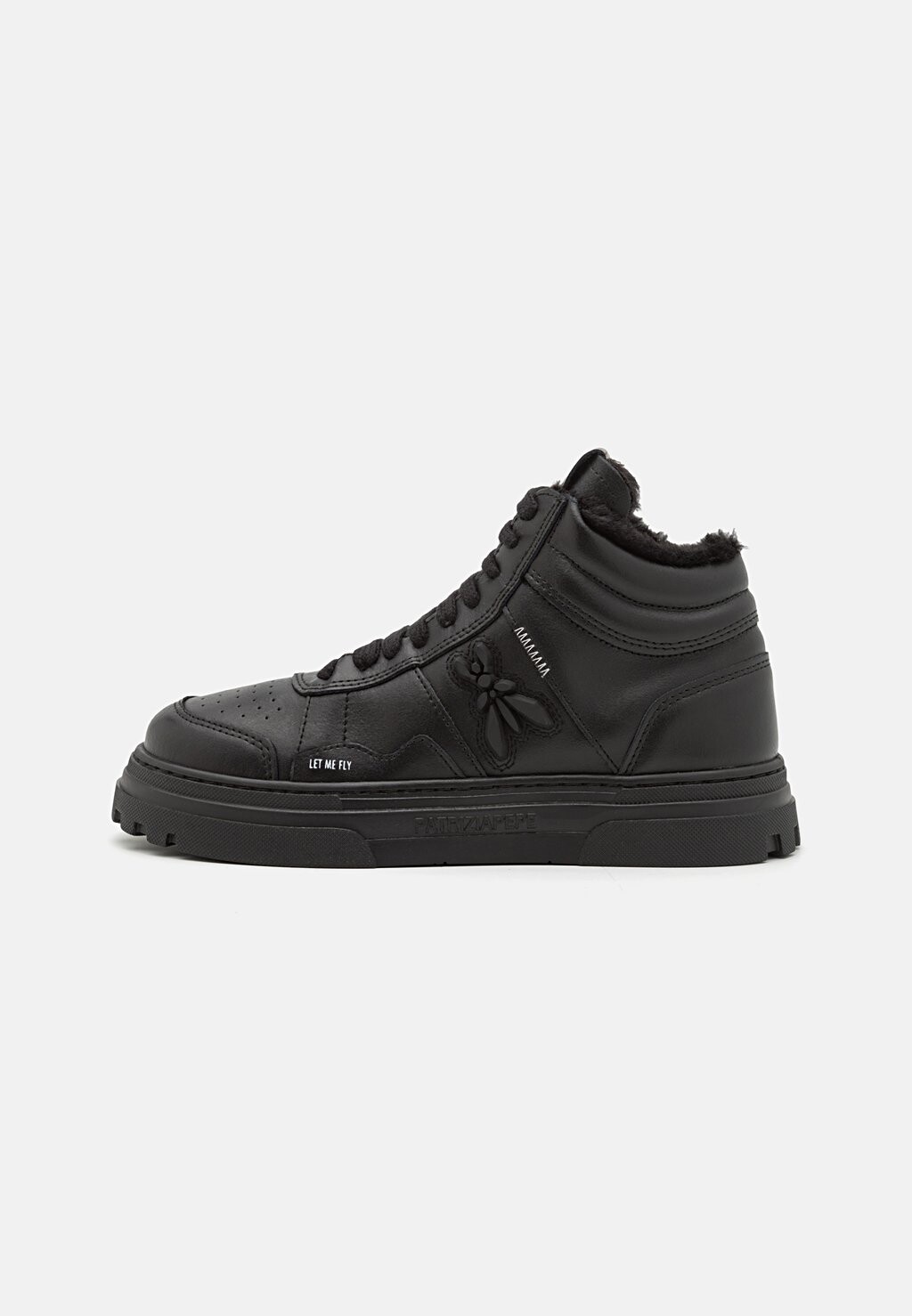 

Высокие туфли Patrizia Pepe, цвет total black