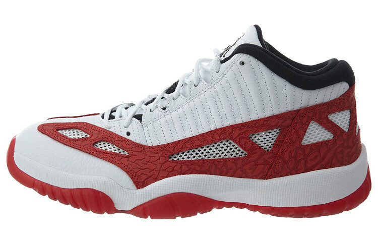

Jordan 11 Retro Low IE Белый Тренажерный зал Красный