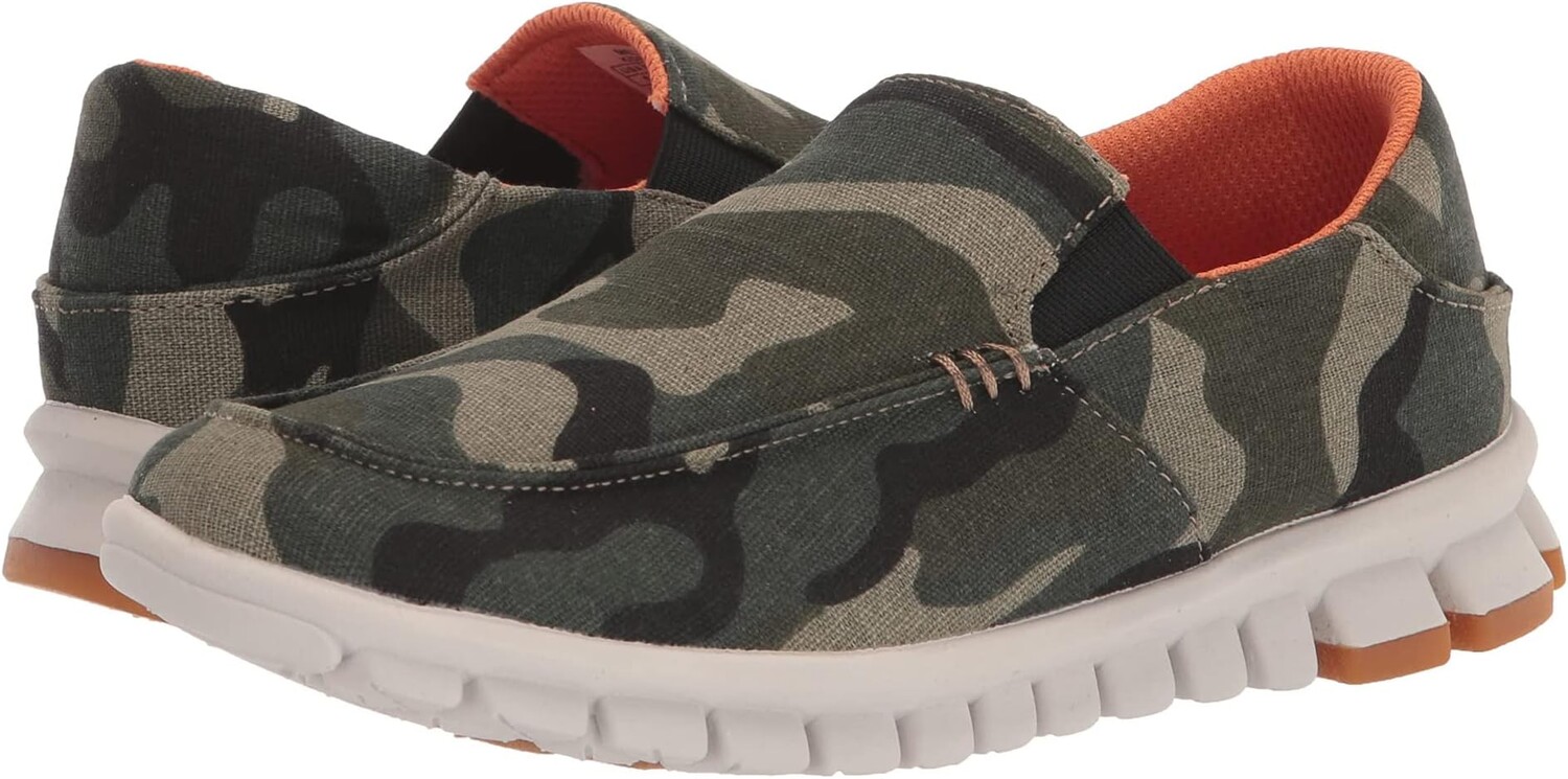 

Кроссовки Melvin Deer Stags, цвет Green/Orange Camo Canvas