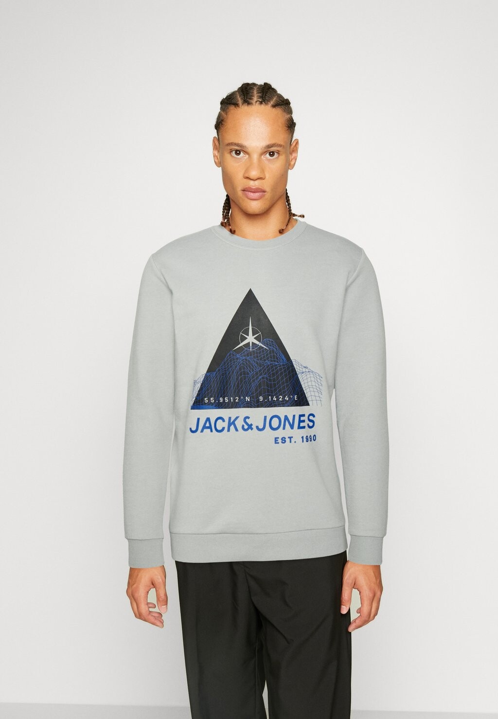 

Толстовка Jack & Jones, светло-серый
