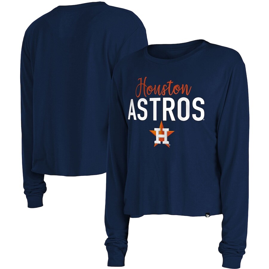 

Футболка с длинным рукавом 5th & Ocean by New Era Houston Astros