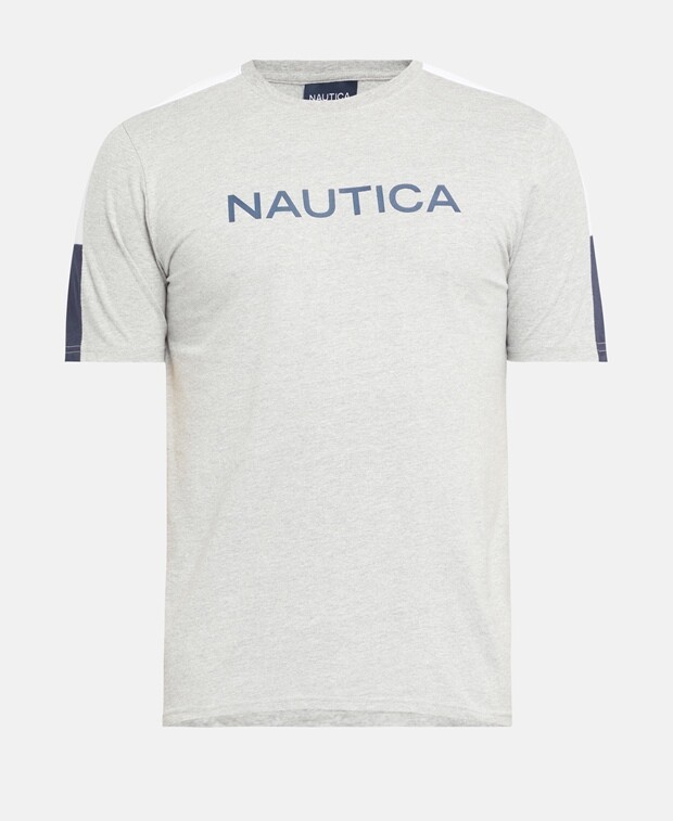 

Футболка Nautica, светло-серый