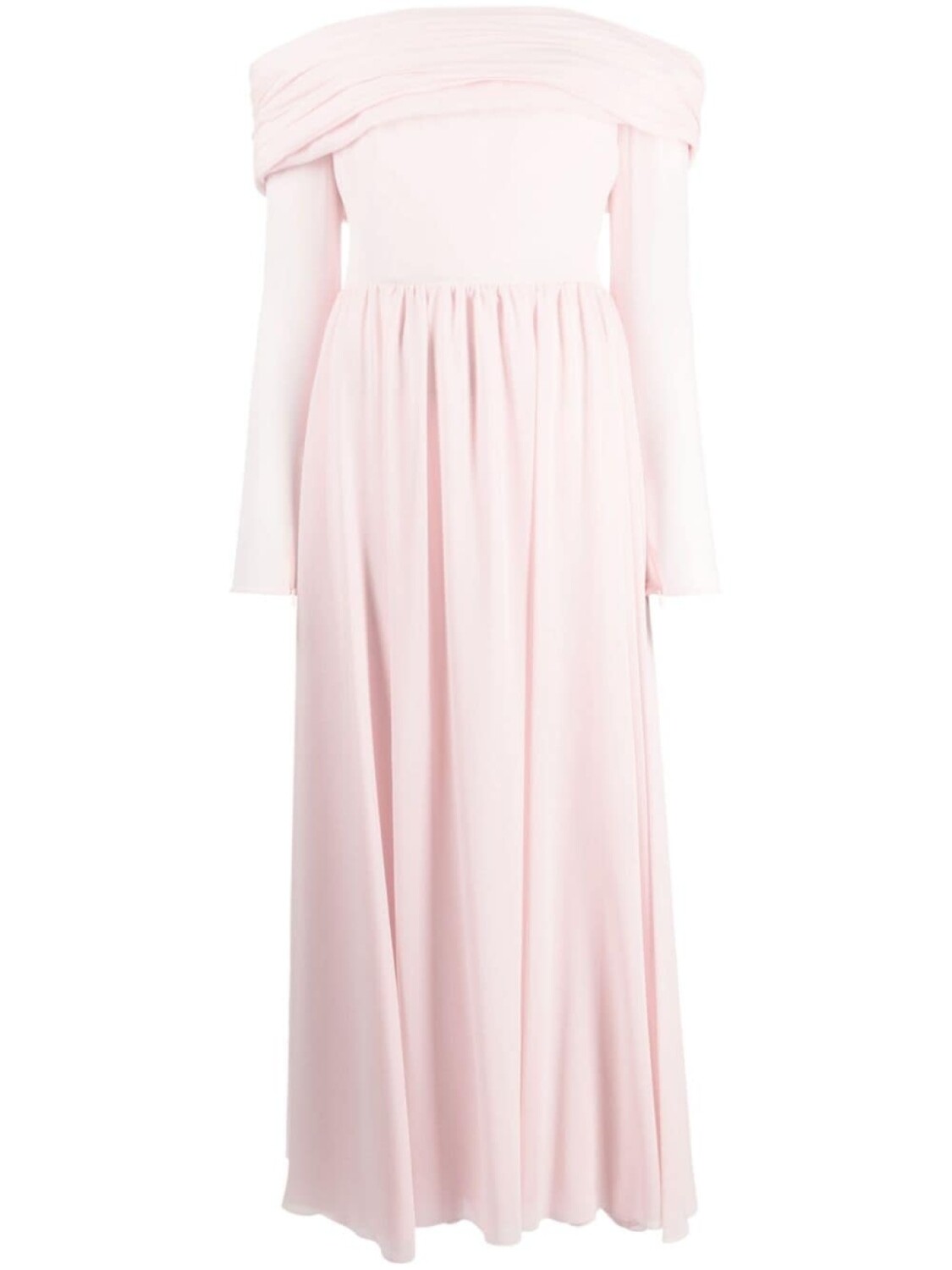 

Giambattista Valli плиссированное платье Georgette, розовый