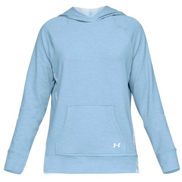 

Женский флисовый пуловер с капюшоном в полулегком весе 1328956 451 Under Armour, синий