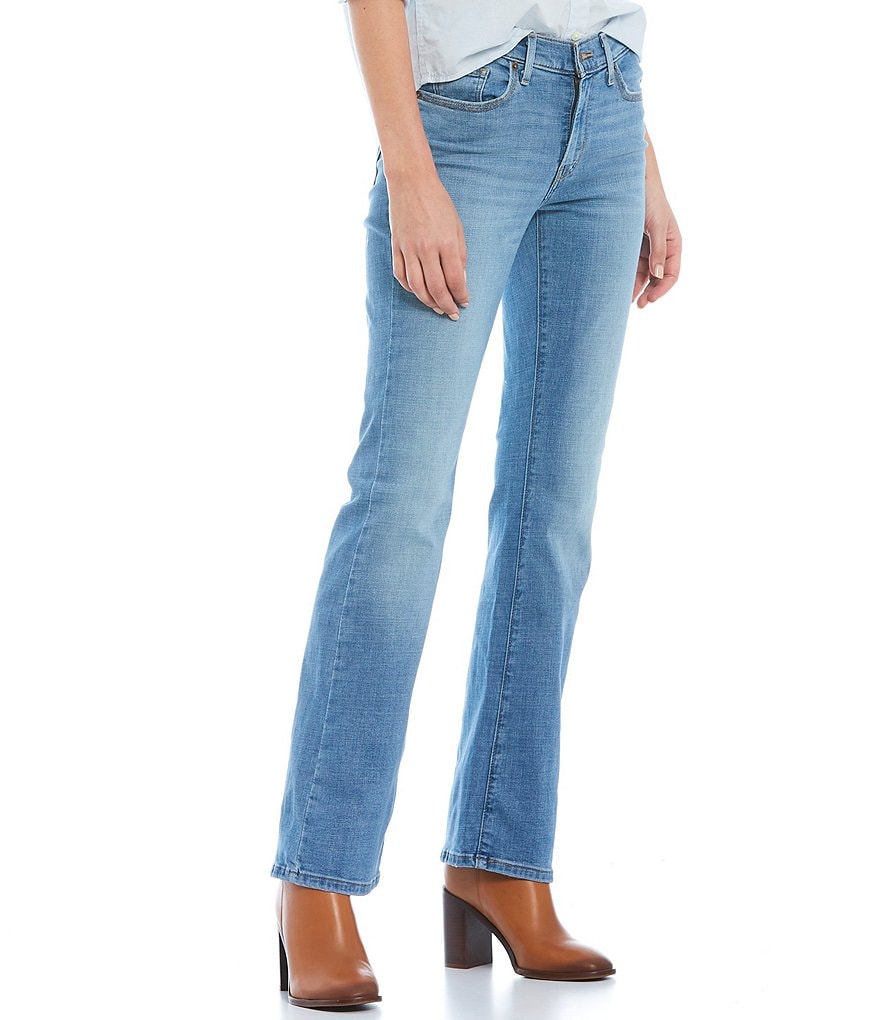 Классические джинсы Levi's Vintage Bootcut со средней посадкой, синий