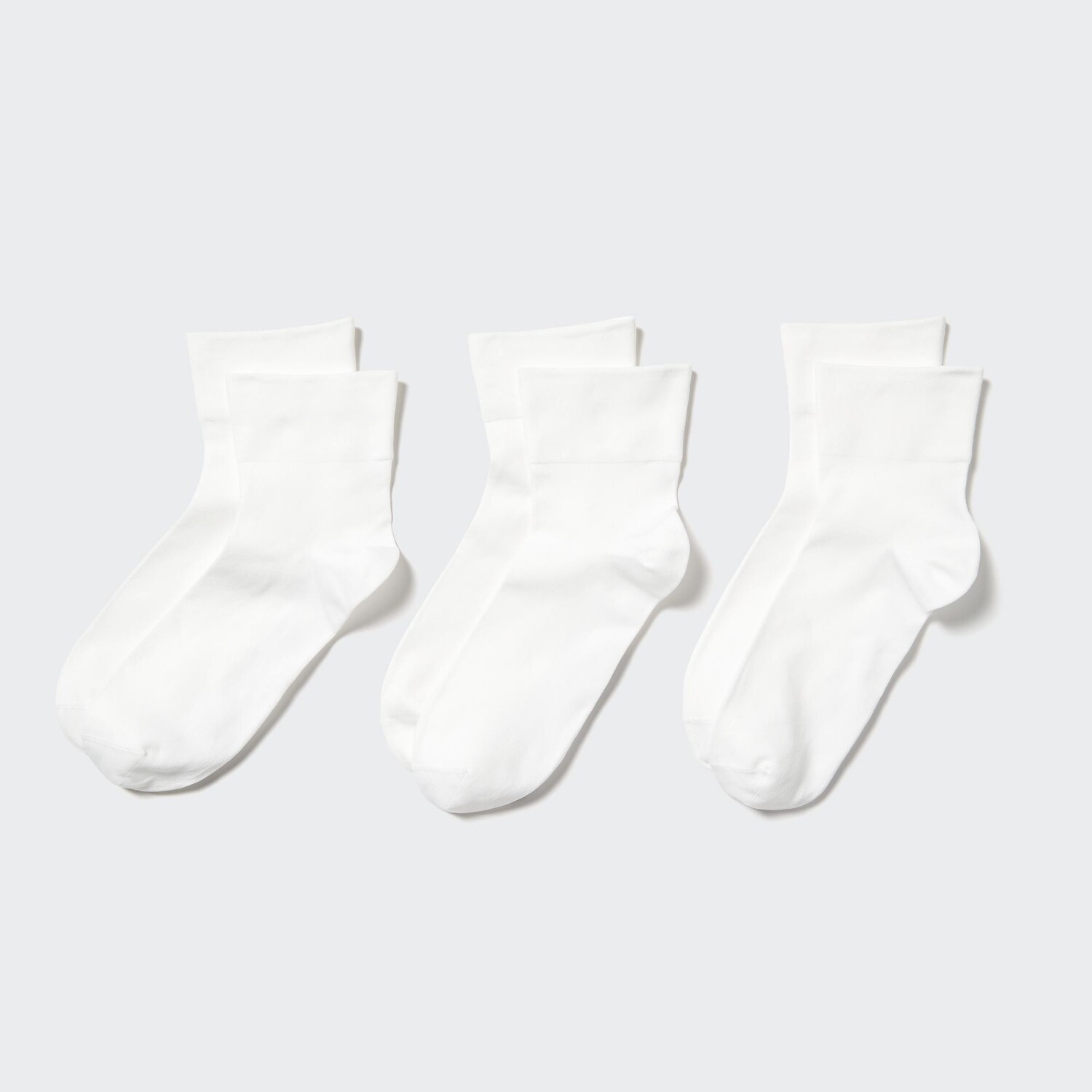 

Носки (3 пары) UNIQLO, белый
