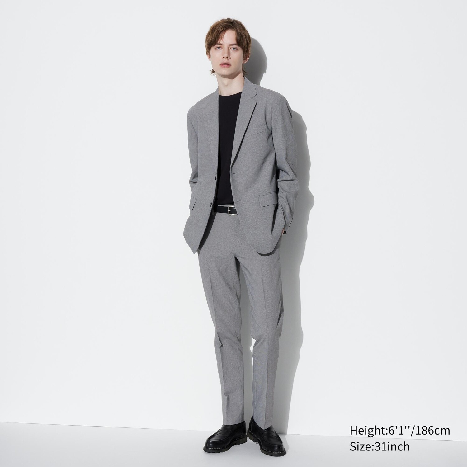 

Брюки airsense с принтом UNIQLO, серый