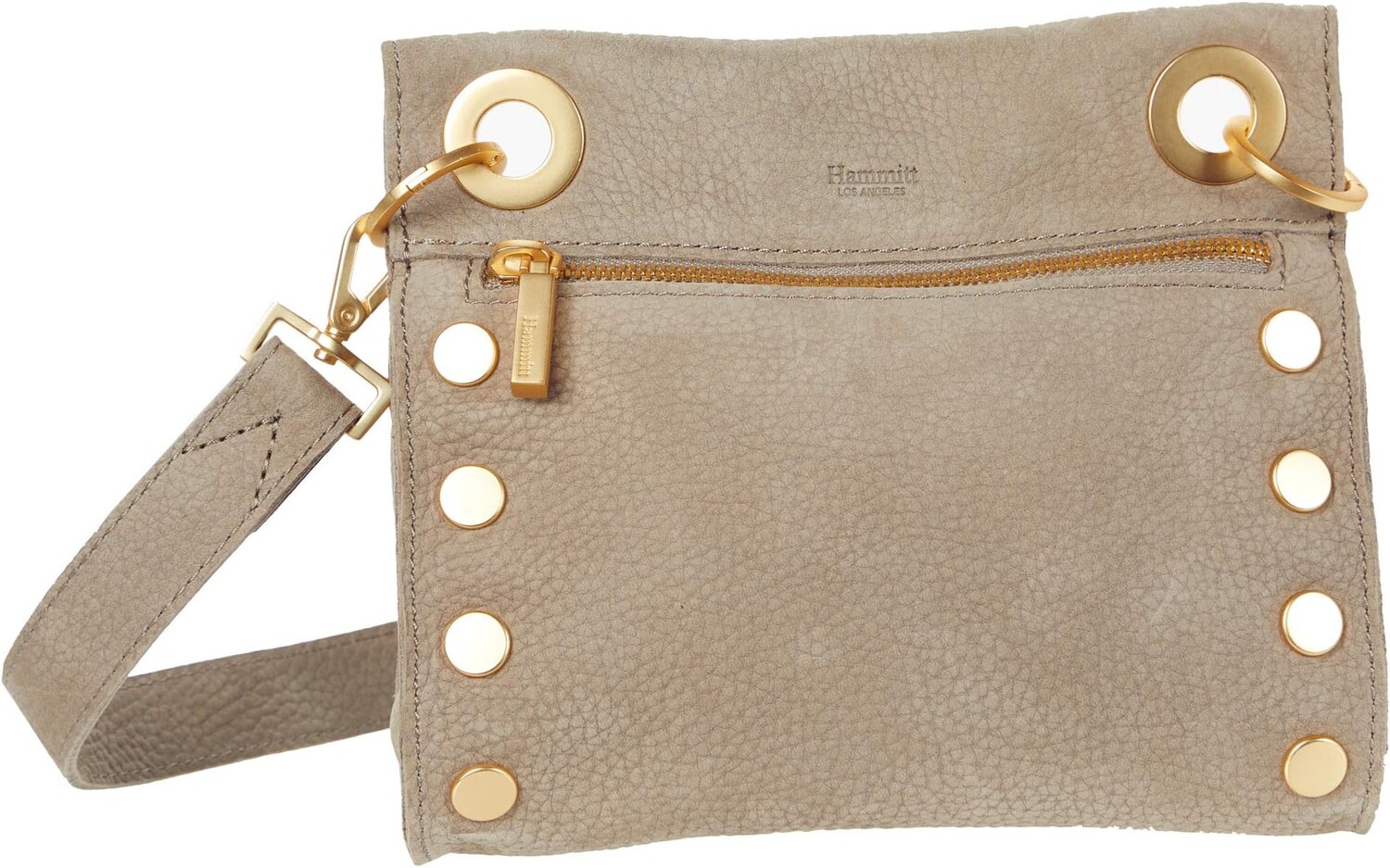 Сумка Tony Small Crossbody Hammitt, цвет Grey Natural/Brushed Gold