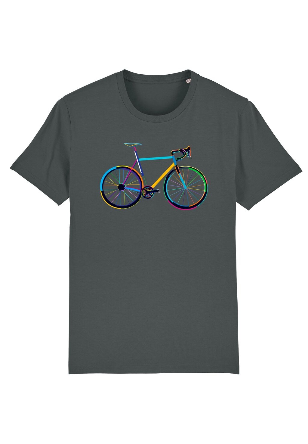 

Футболка с принтом FAHRRAD BY NIGHT Watapparel, цвет anthracite