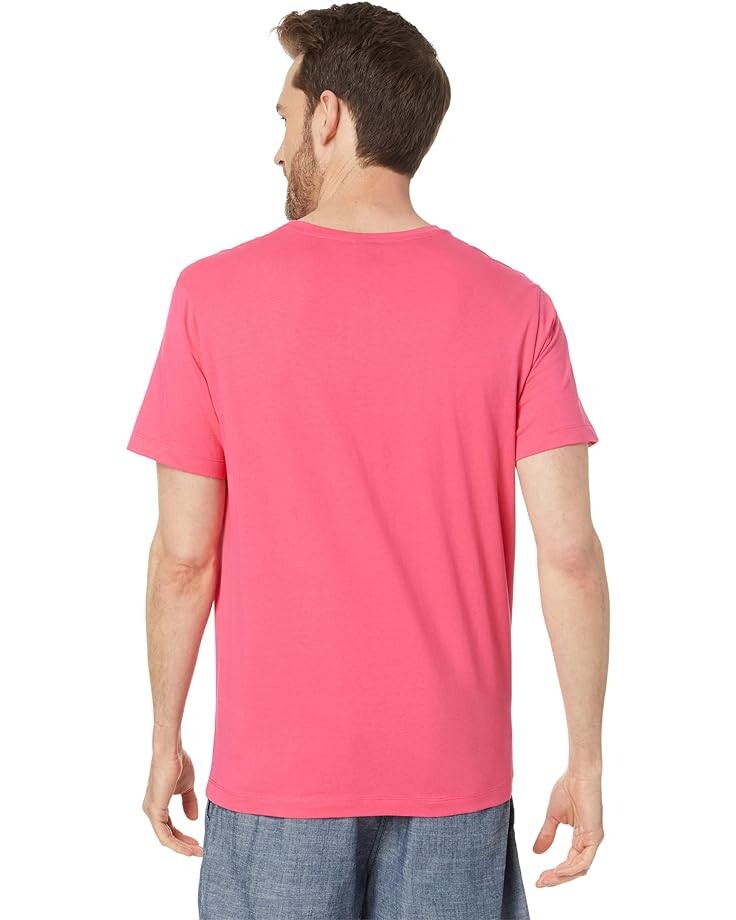 

Футболка U.S. POLO ASSN. Short Sleeve Chest Stripe Print Tee, цвет Rouge Red