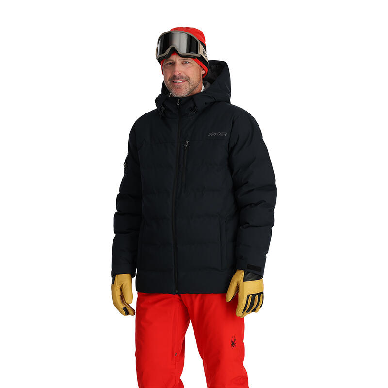 Лыжная куртка теплая лыжная мужская - BROMONT 10K SPYDER, цвет schwarz лыжная куртка теплая лыжная женская captivate 20k spyder цвет grau