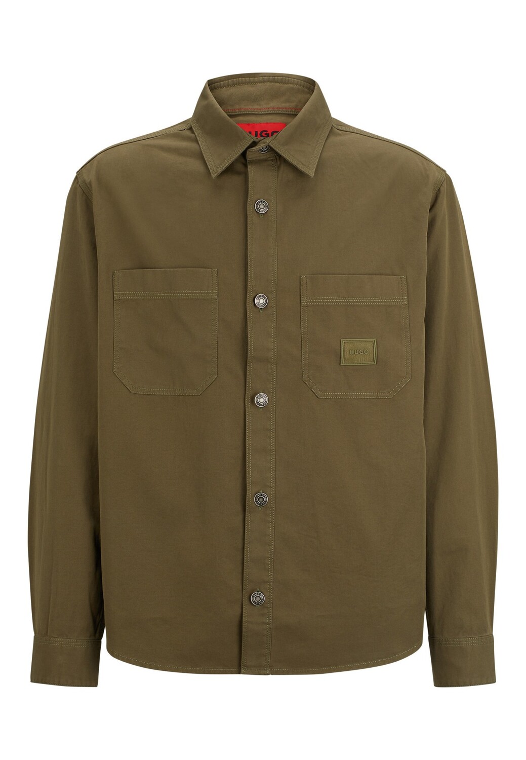 

Рубашка HUGO ERATO Oversize Fit, хаки