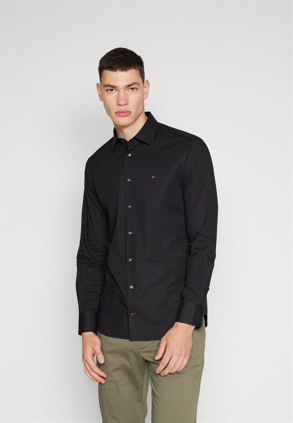 

Рубашка РУБАШКА FLEX POPLIN Tommy Hilfiger, черный