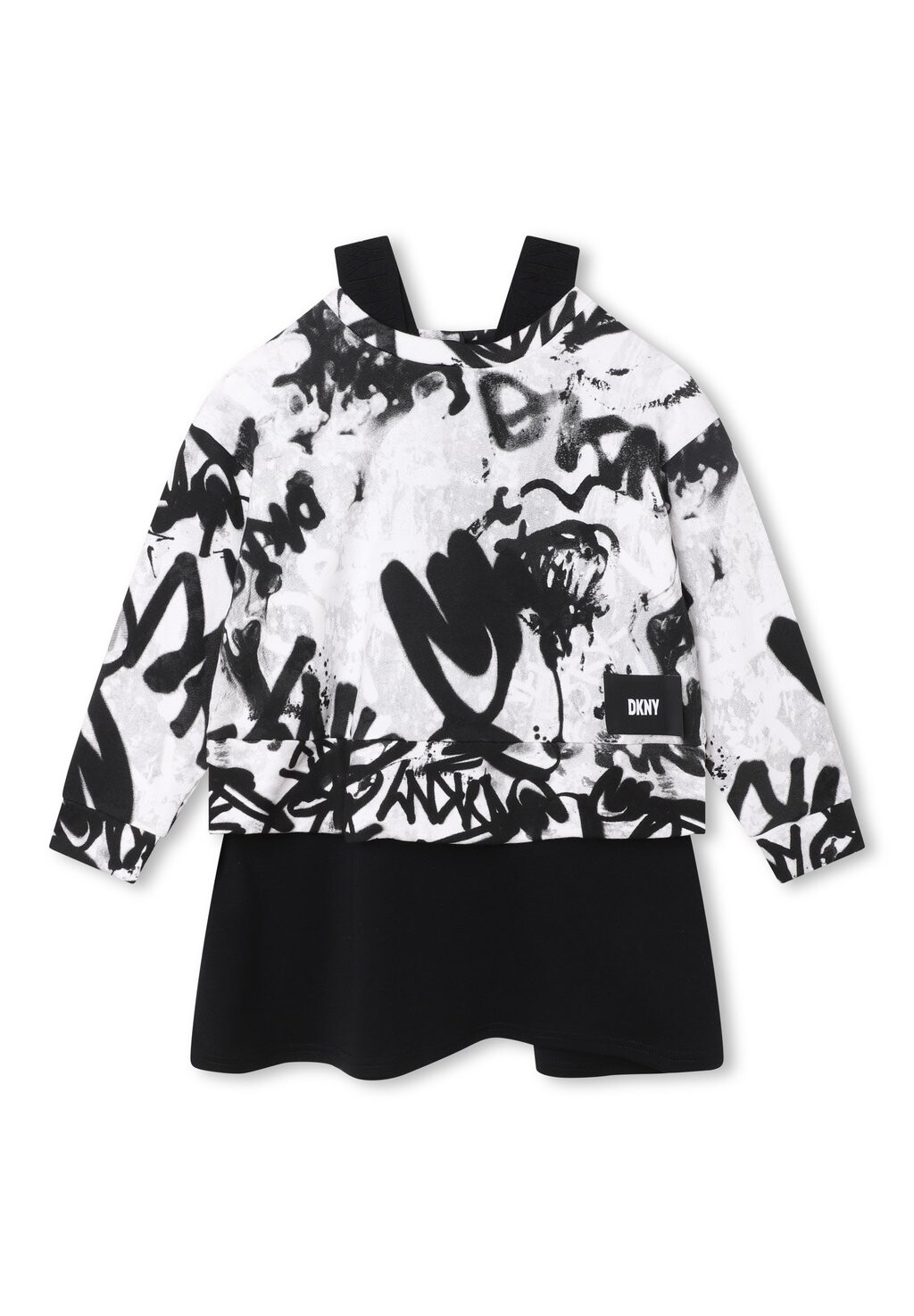 

Толстовка 2-En-1 Set DKNY, цвет blanc noir