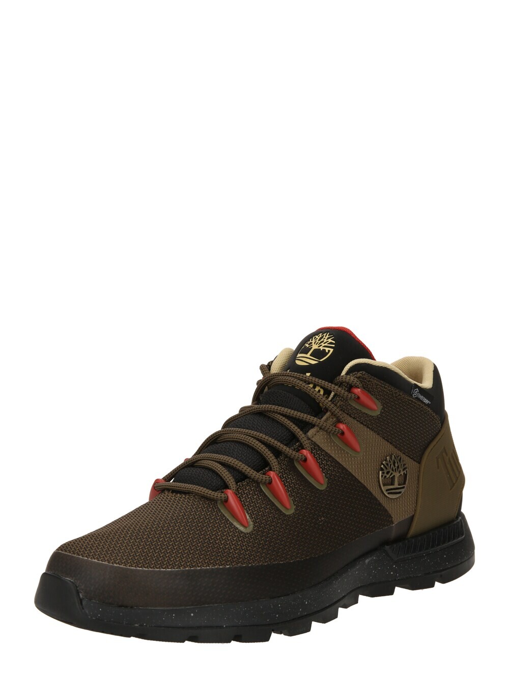 

Кроссовки Timberland Sprint Trekker Mid Fab WP, оливковое, Зеленый