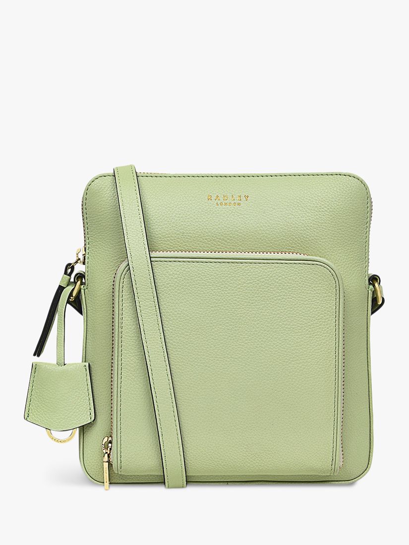 

Сумка через плечо Radley Redford Close Medium на молнии, огуречный