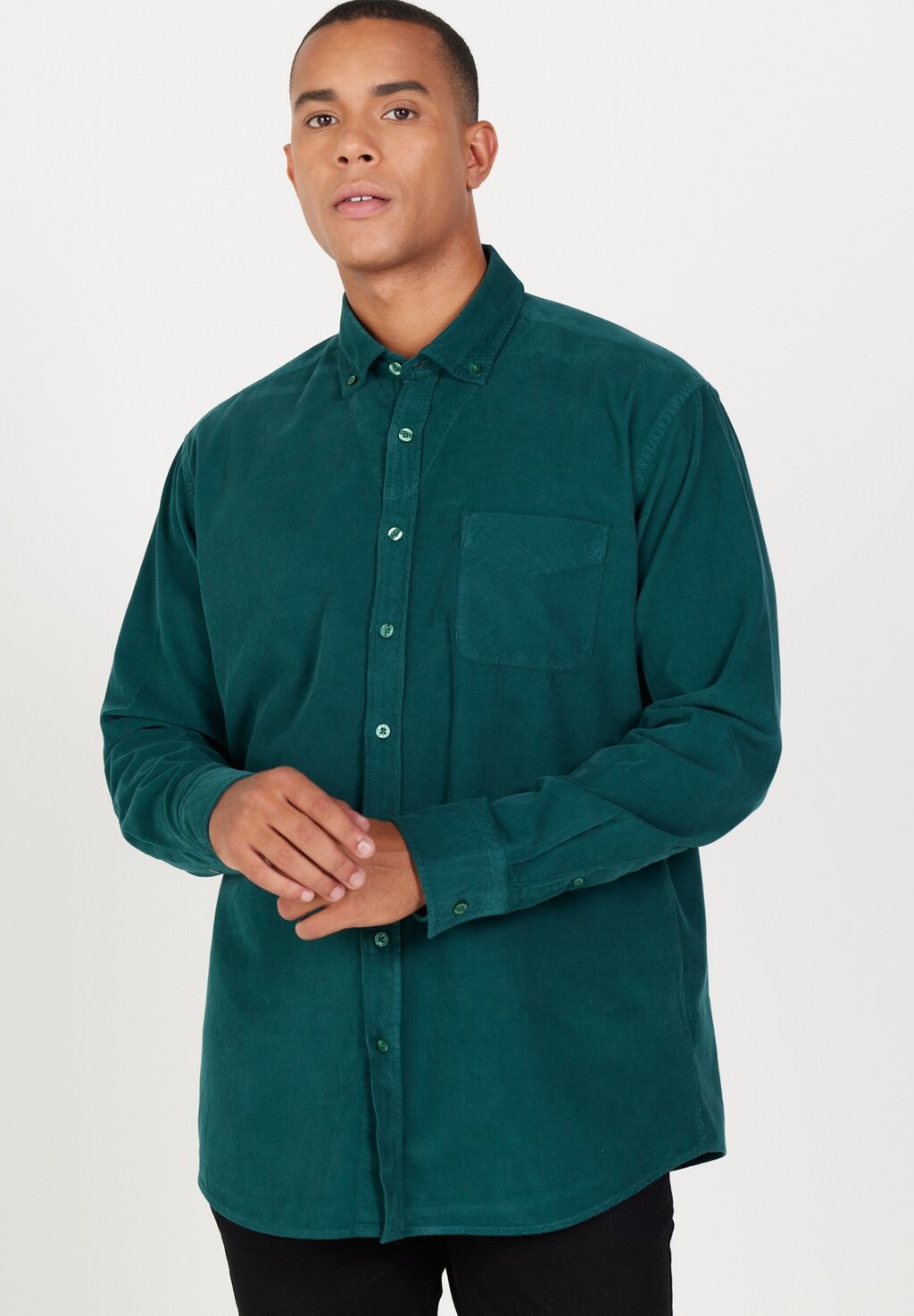 

Рубашка COMFORT FIT AC&CO / ALTINYILDIZ CLASSICS, цвет dark green