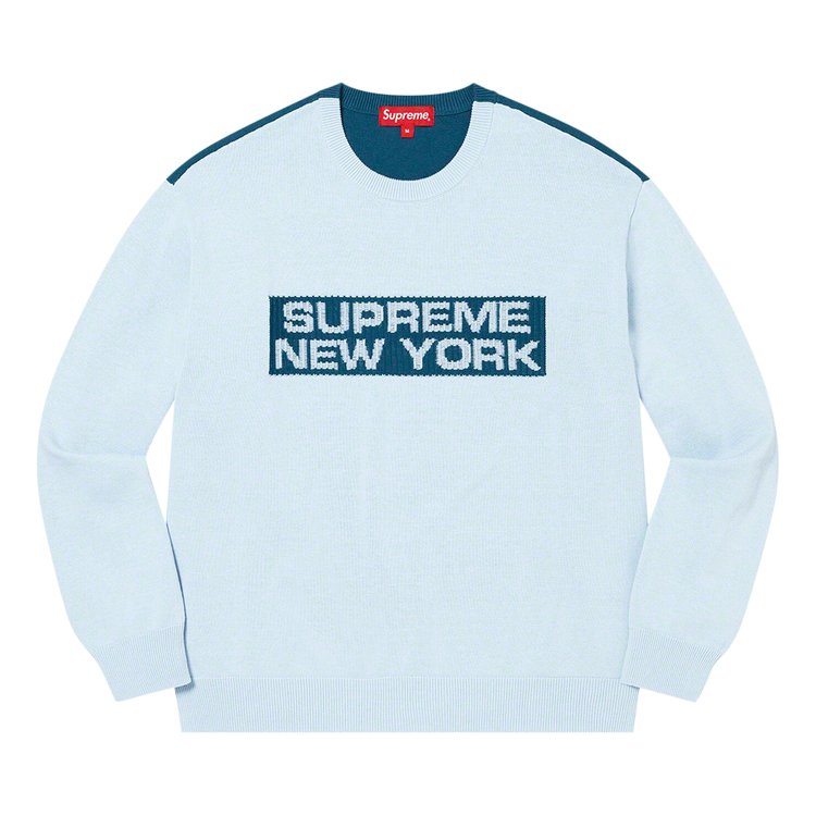 

Свитер Supreme 2-Tone Sweater, черный