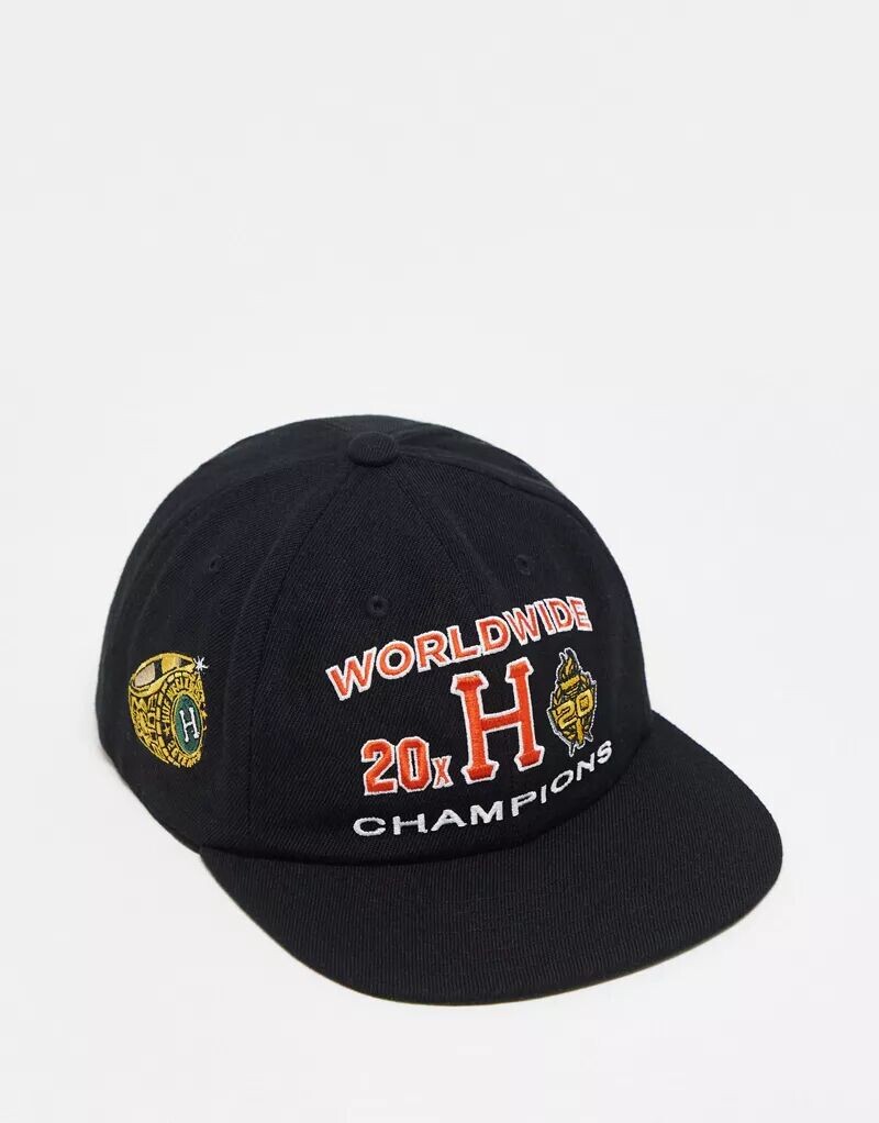 

Черная кепка Snapback в честь 20-летия HUF