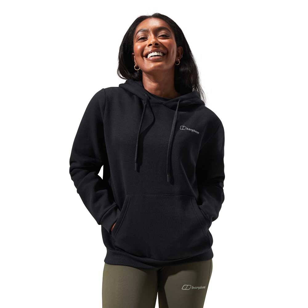 

Худи Berghaus Logo, черный