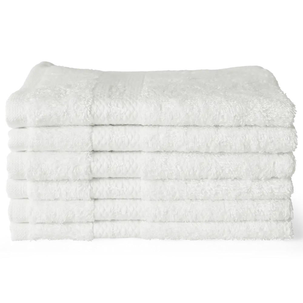 

Полотенце для гостей из хлопка 30x30 см, 6 шт. HOUSE OF RITUALS, белый