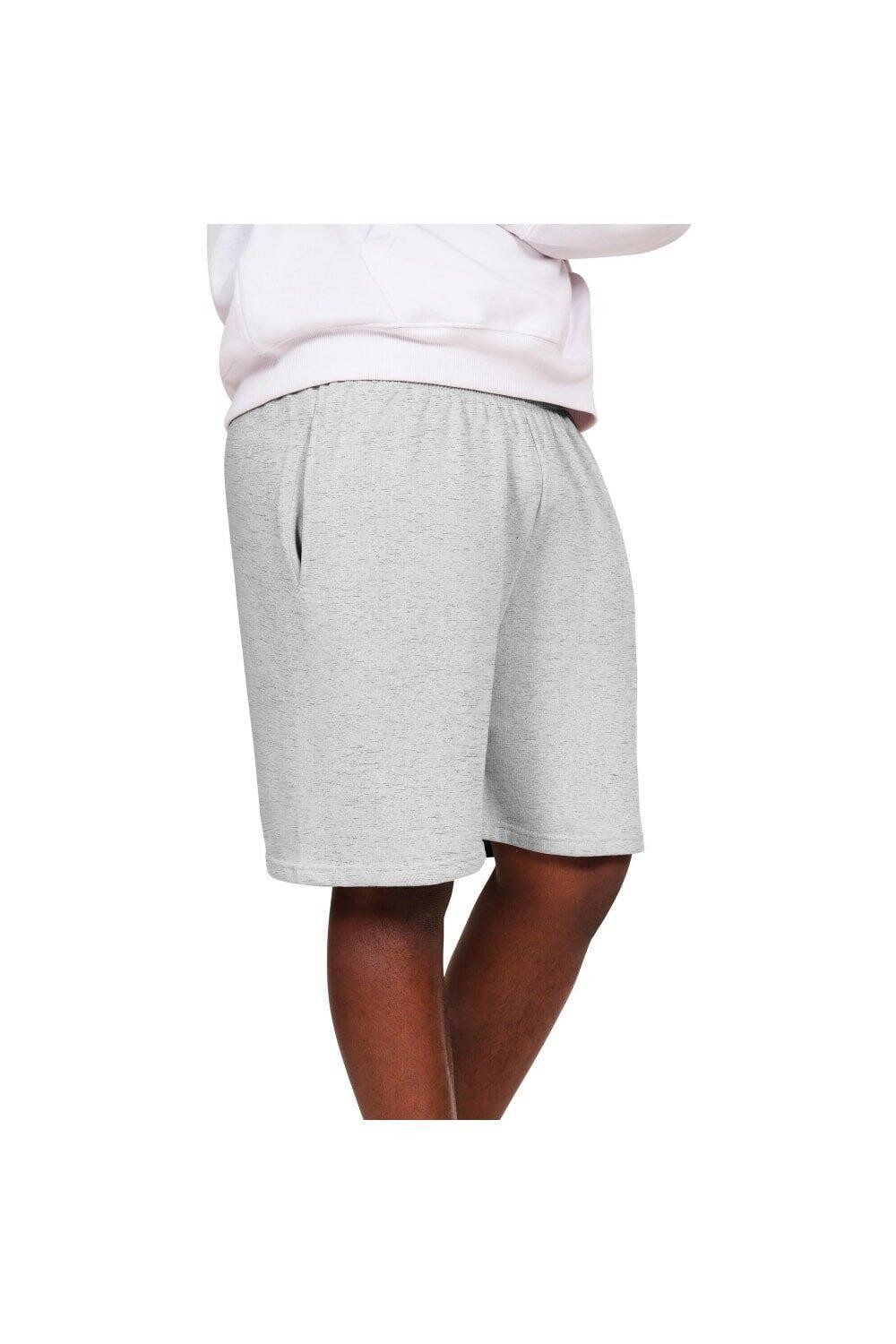 

Шорты оверсайз из смешанного хлопка кольцевого прядения Casual Classics, серый