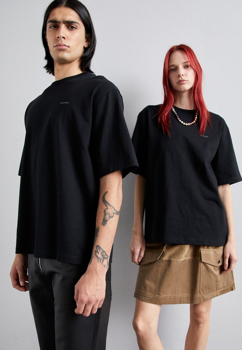 

Базовая футболка Relaxed Tee Unisex Holzweiler, черный