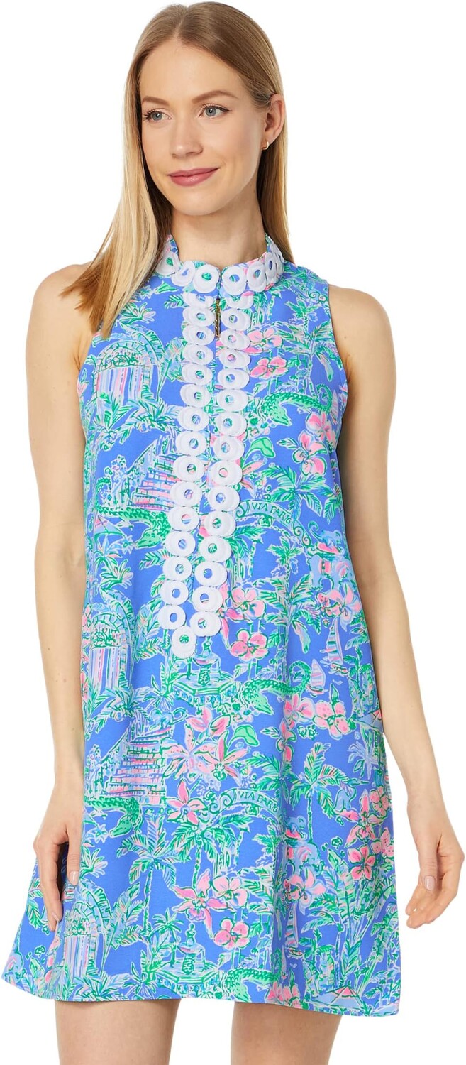 

Платье Jane Shift Lilly Pulitzer, цвет Boca Blue Beneath The Bougainvillea