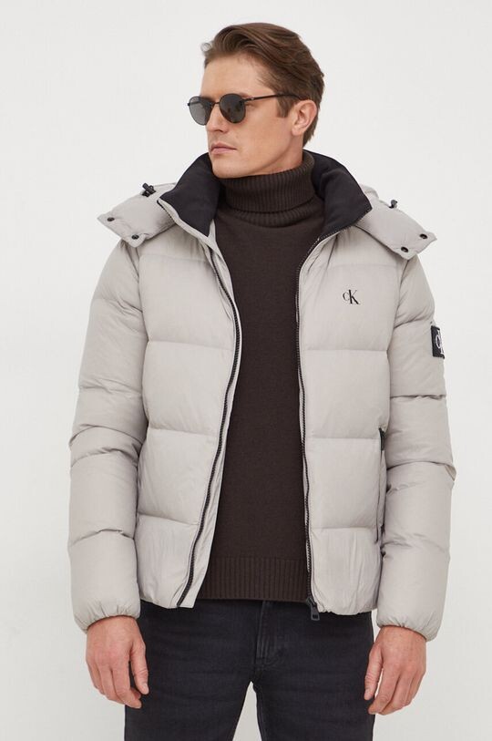 

Пуховик Calvin Klein Jeans, серый