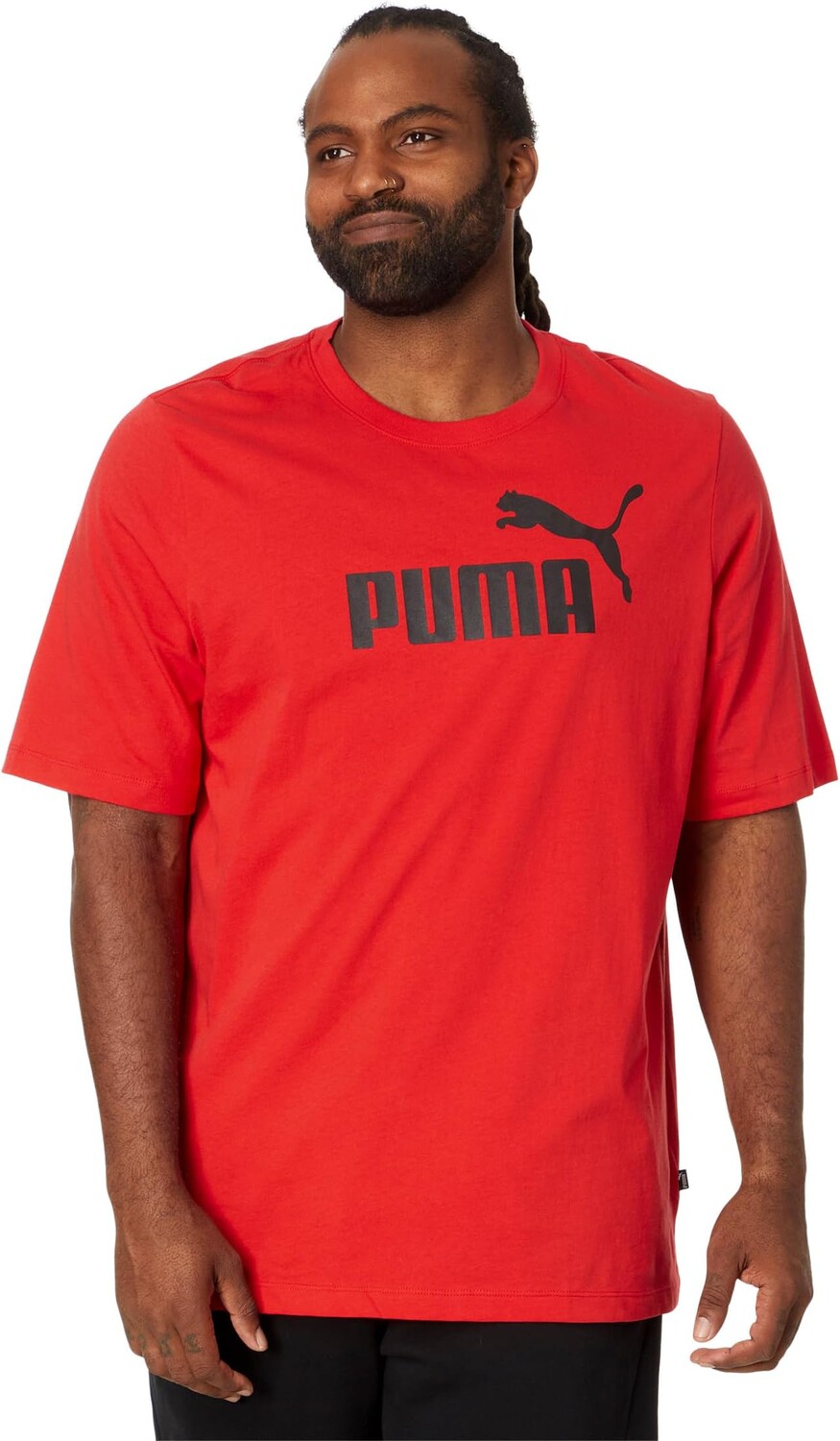 

Футболка с логотипом Big & Tall Essentials PUMA, цвет Puma Red