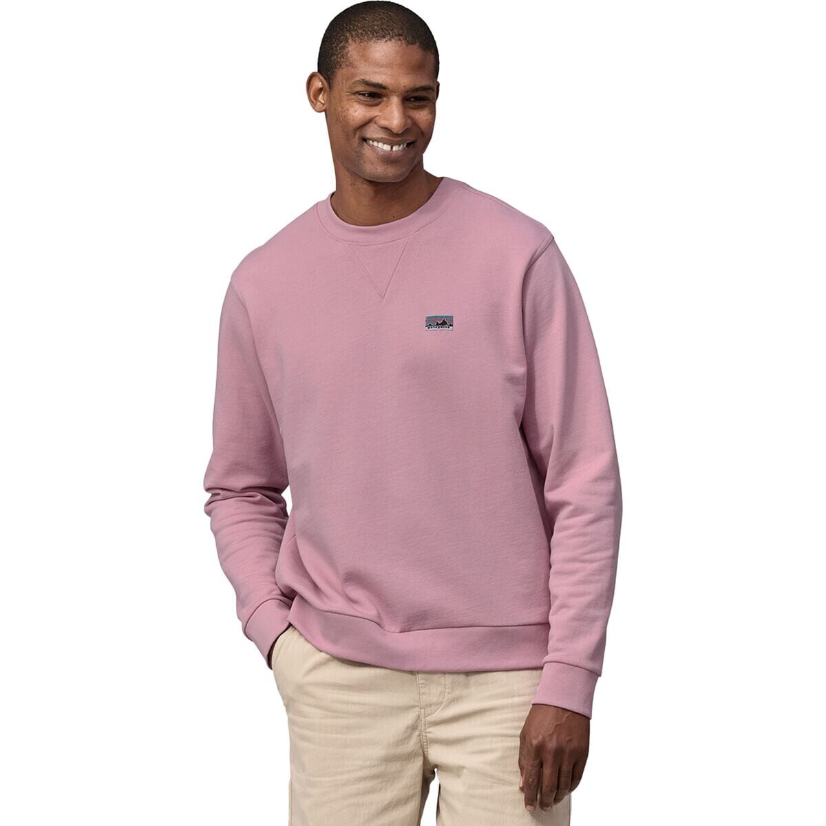 

Повседневная толстовка с круглым вырезом Patagonia, цвет milkweed mauve