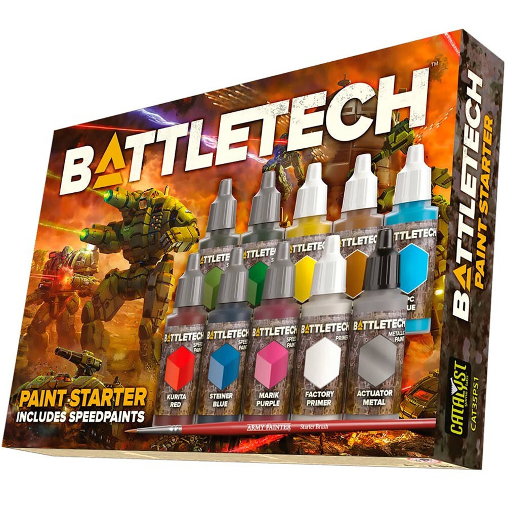 

Аксессуары Catalyst Game Labs BattleTech: Paint Starter