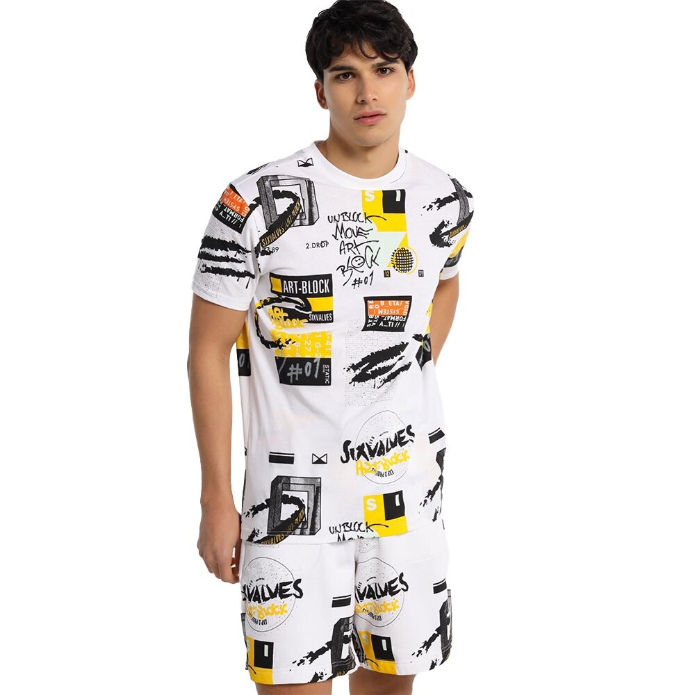 

Футболка Six Valves 123845-55001-1007 T-shirt, белый