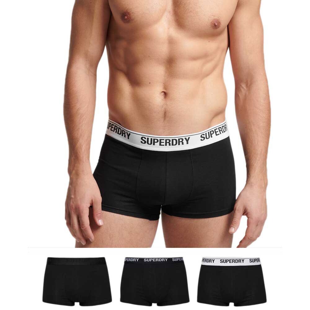 

Боксеры Superdry Trunk Multi 3 шт, черный