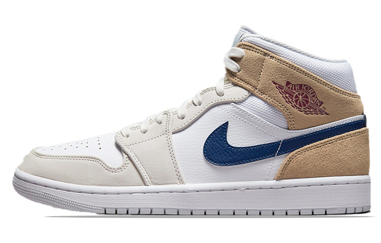 

Баскетбольные кроссовки Air Jordan 1 Mid Белый/Синий/Коричневый