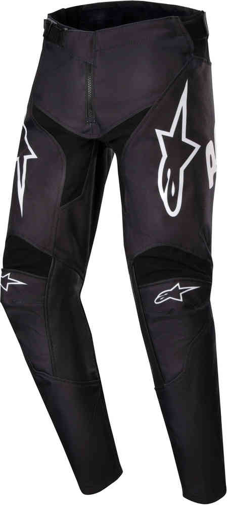 цена Молодежные брюки для мотокросса Racer Hana Alpinestars, черно-белый