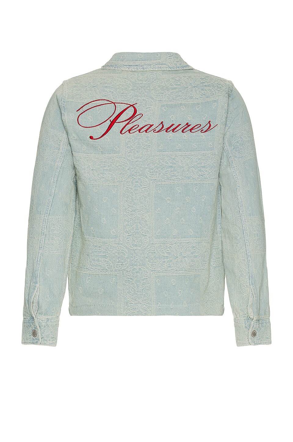 

Куртка Pleasures Merit Denim Work, синий