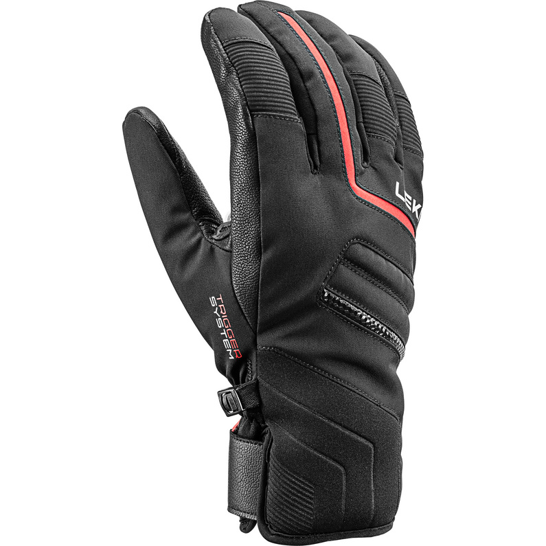 1 пара лыжные перчатки модные флисовые мультяшные камуфляжные дизайнерские лыжные перчатки для детей лыжные перчатки спортивные перчатки Перчатки Сокол 3D Leki, черный