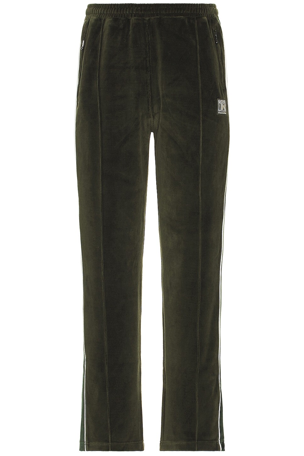 

Брюки Thisisneverthat Velour Track, зеленый