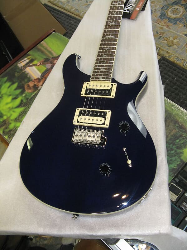 

Электрогитара PRS SE Standard 24 2022 - Transparent Blue W/PRS Gig Bag