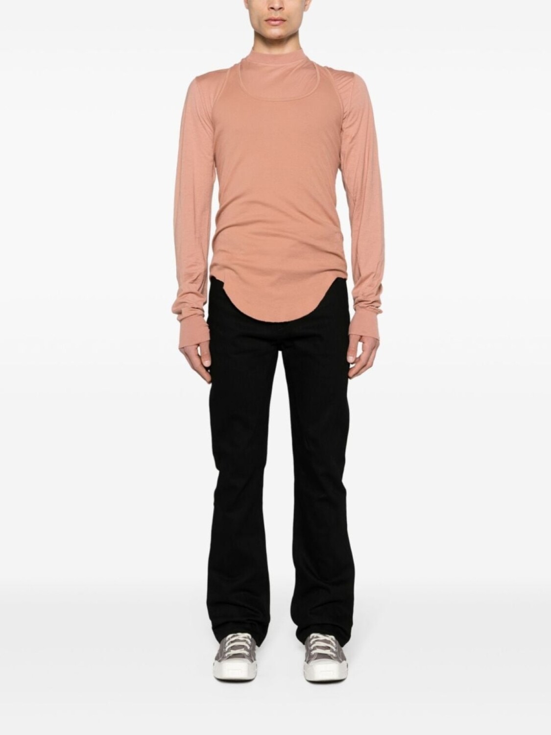 

Rick Owens DRKSHDW топ без рукавов, розовый