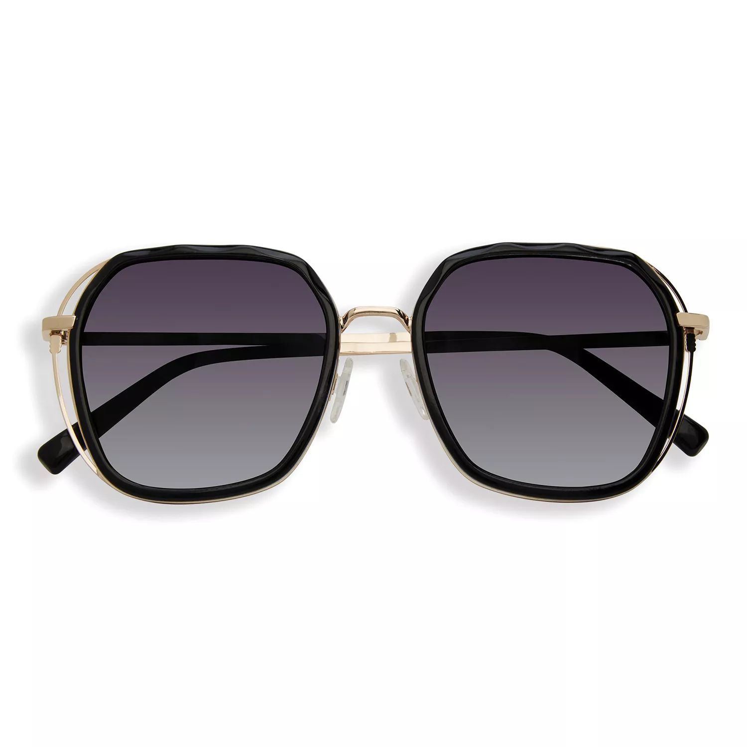 цена Женские солнцезащитные очки PRIVE REVAUX Key Views 56 мм с квадратной поляризацией PRIVE REVAUX, черный