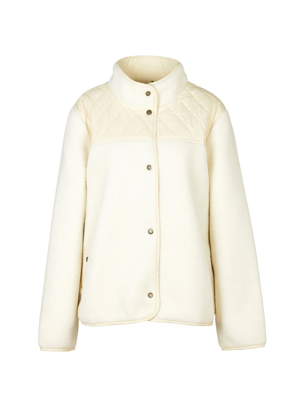 

флис Aspen Snap-Front Barbour, Plus Size, Белый