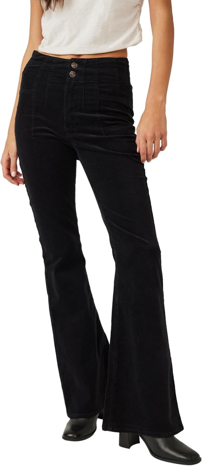 

Джинсы Jayde Cord Flare Free People, цвет Beluga